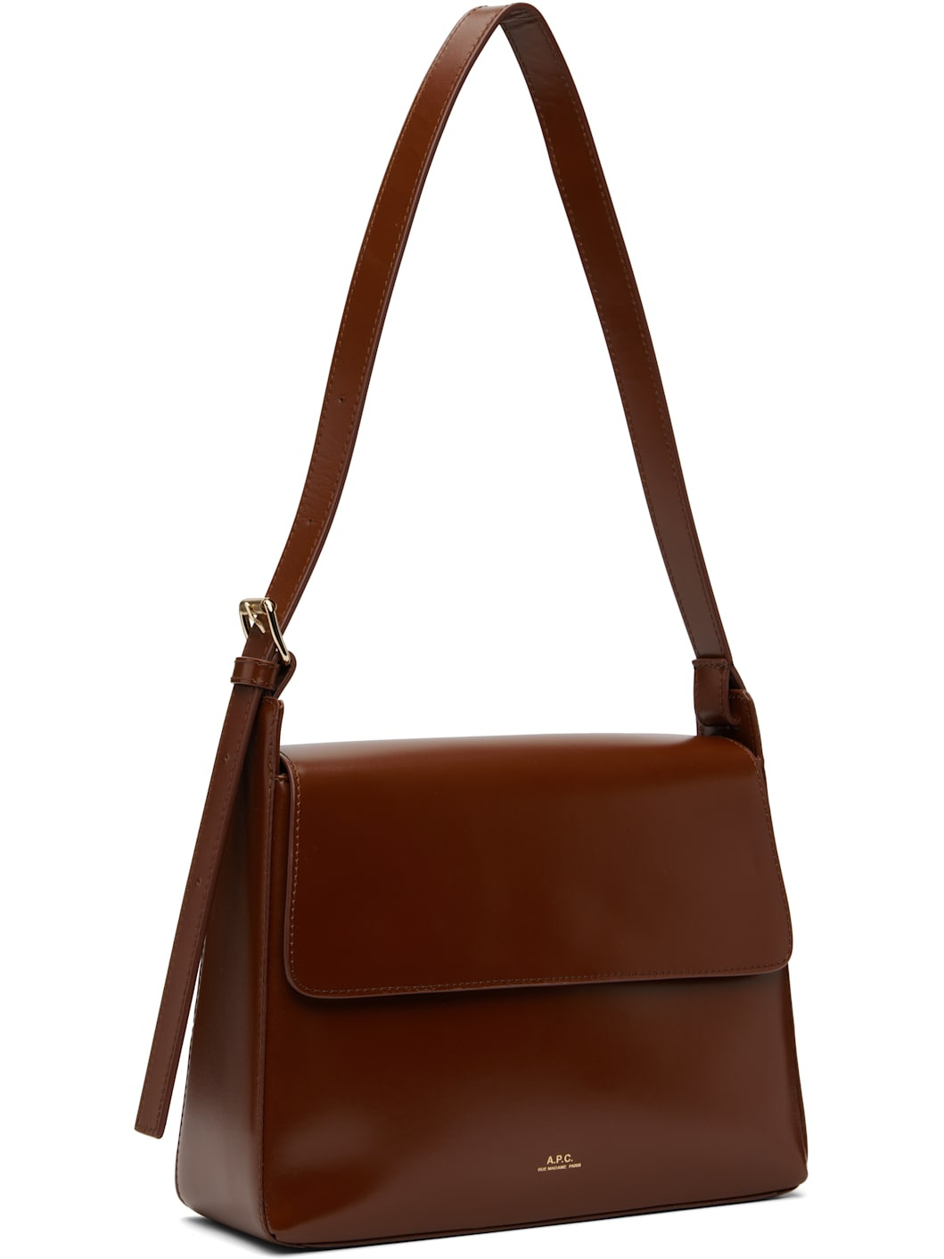 Tan Virginie Flap Bag - 2