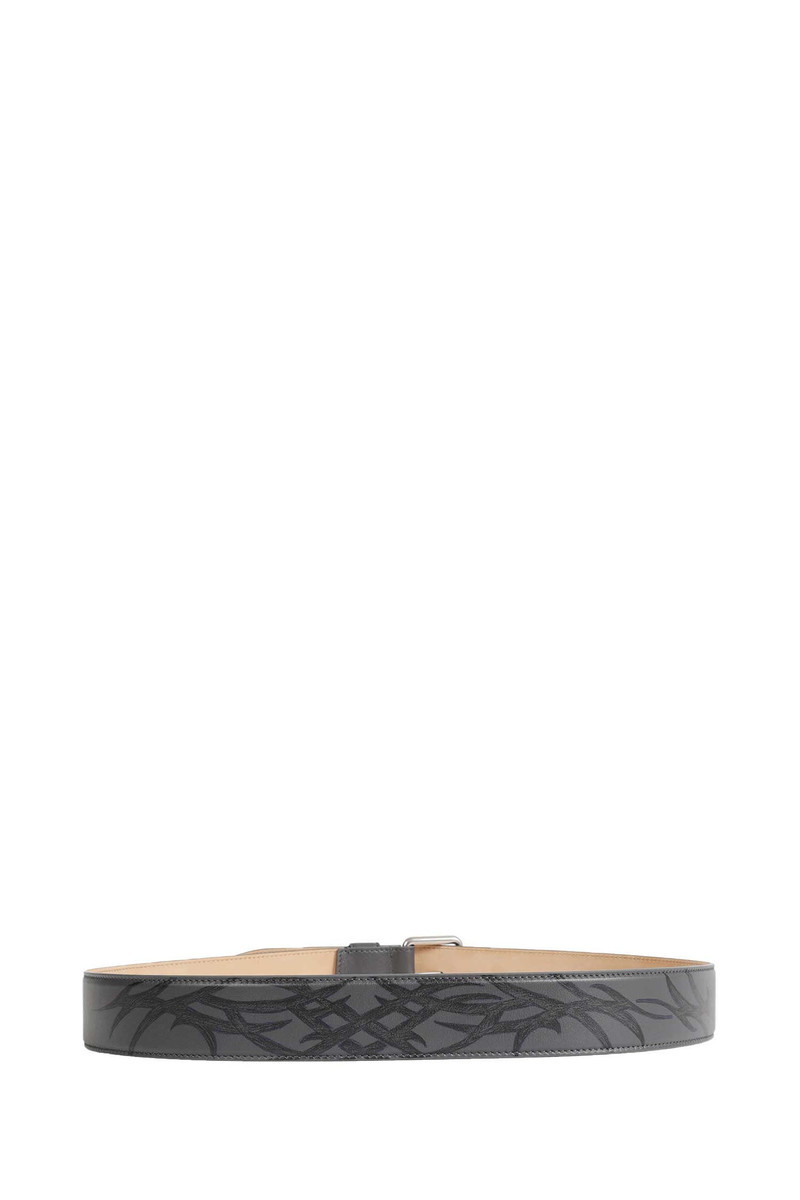 BALENCIAGA Prong Leather Belt outlook