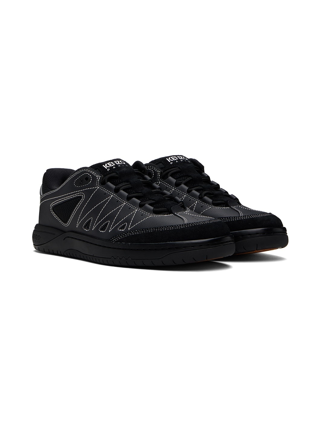 Black Kenzo Paris PXT Sneakers - 4