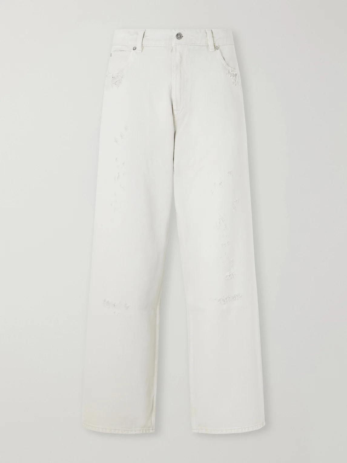 Vast Straight-Leg Distressed Jeans - 1