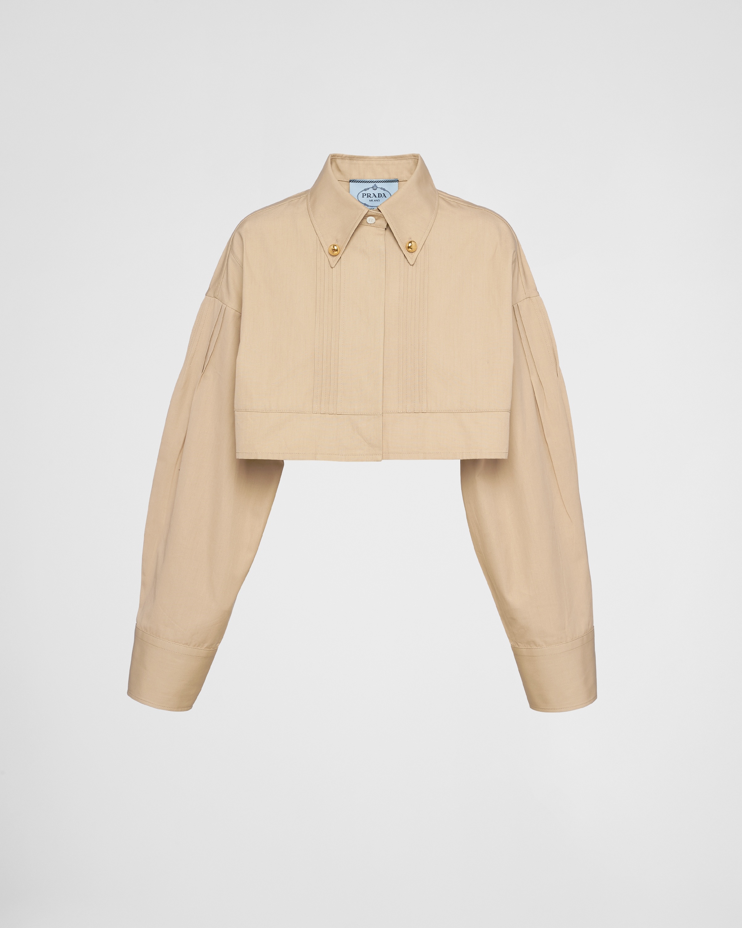 ジャケット PRADA FW24 Khaki poplin jacket (P539OSOOO1BMS F0065) 62023-124PRW0104001_grande.jpg