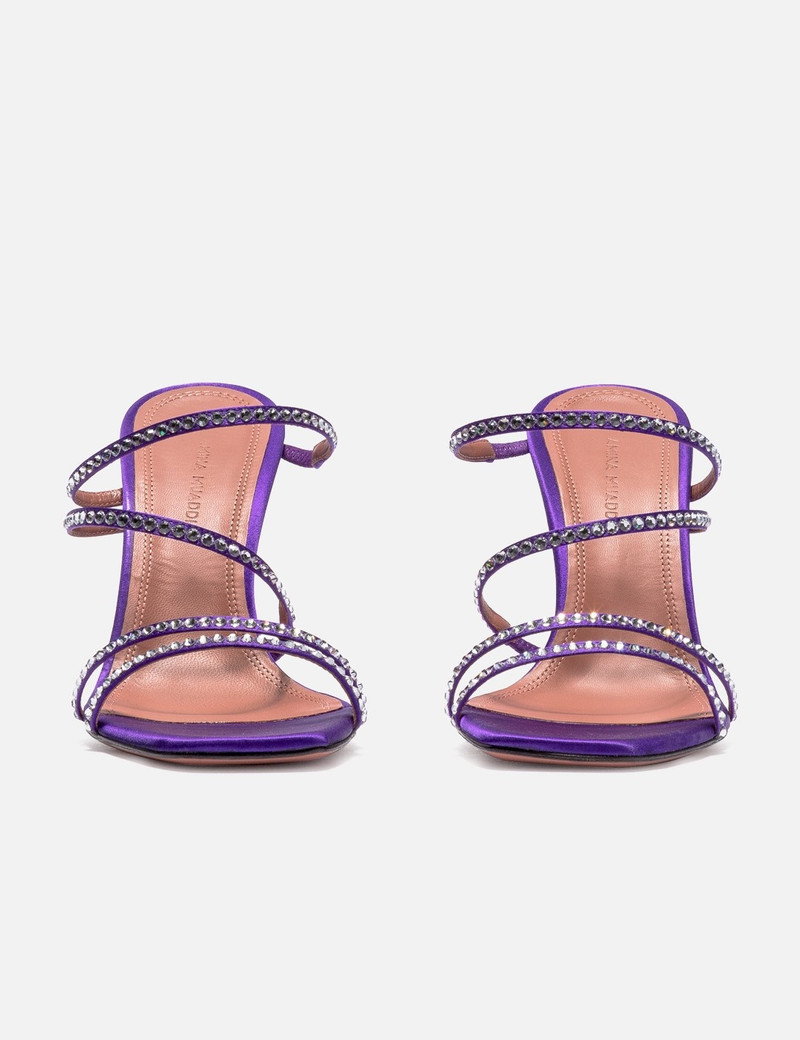 Amina Muaddi NAIMA 95 CRYSTAL SLIPPER outlook