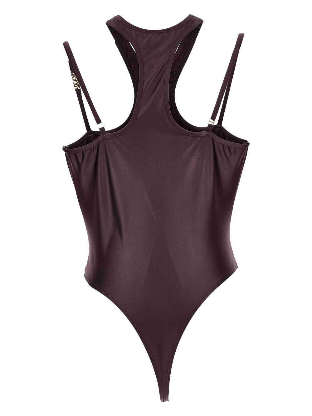 logo-lettering bodysuit - 2