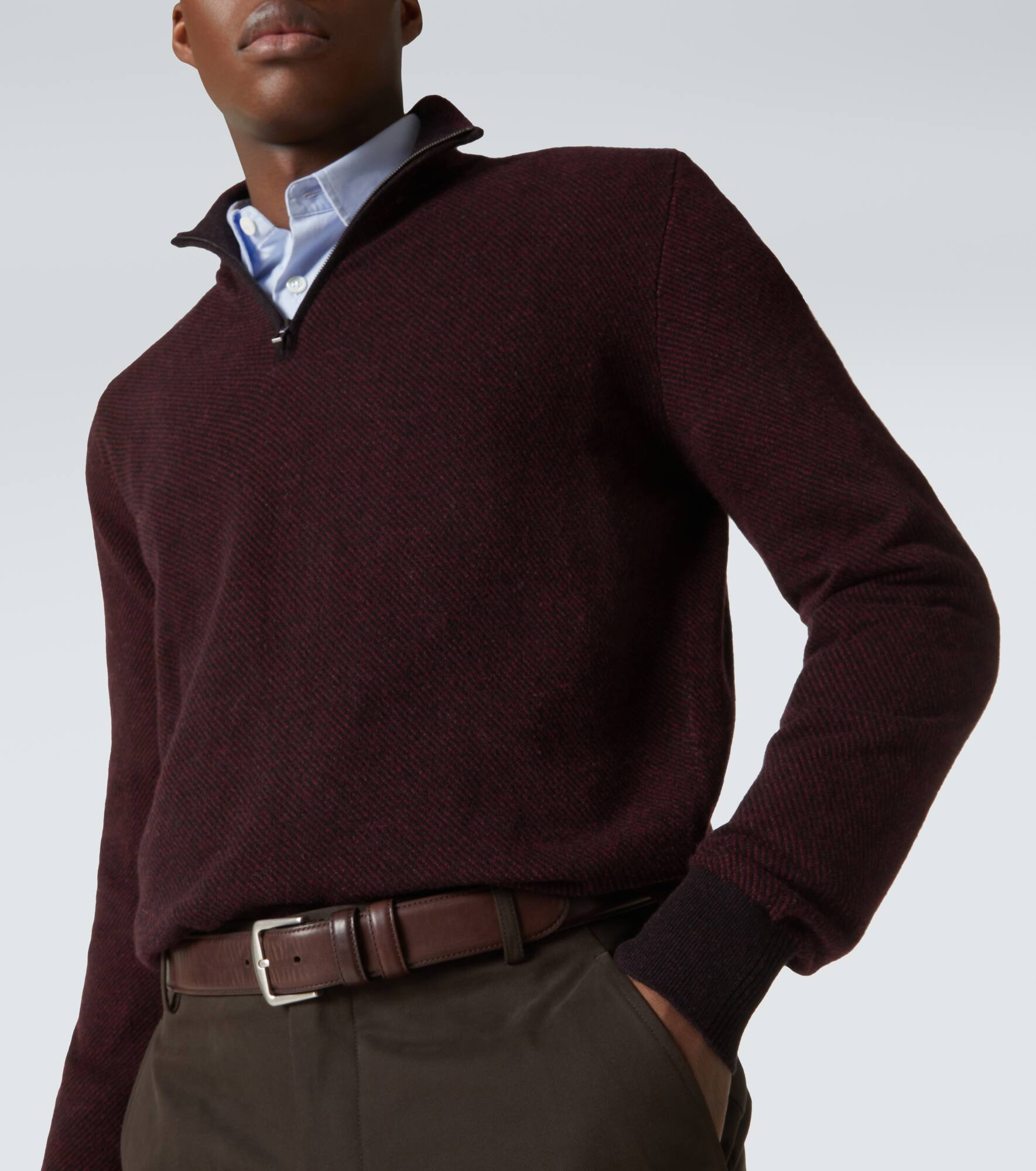 Roadster Mezzocollo cashmere sweater - 5