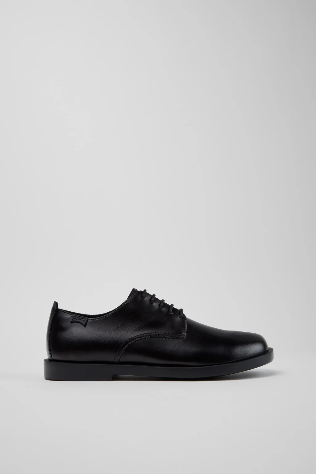Don Black Leather Shoes for Men. - 1