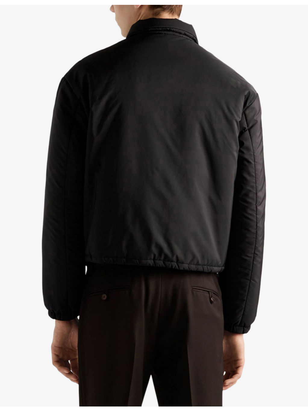 Re-Nylon Triangle-Logo Woven Jacket - 4