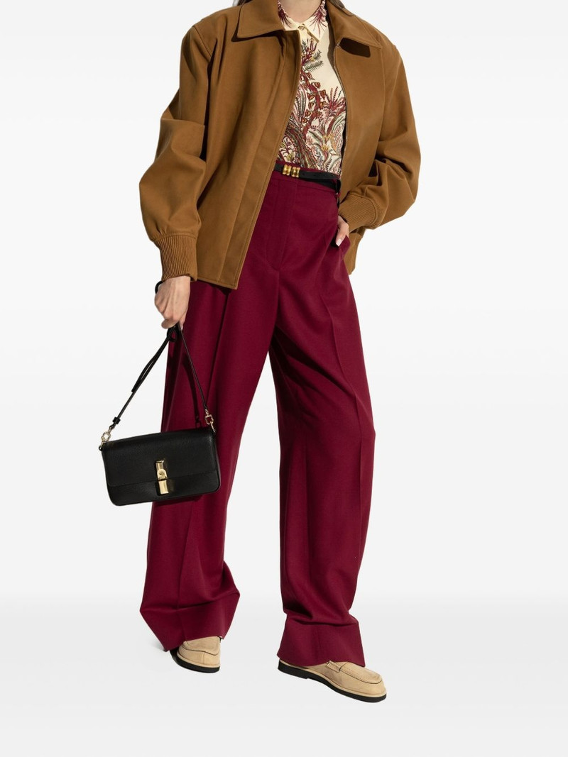 Ryder penny-strap suede loafers 6