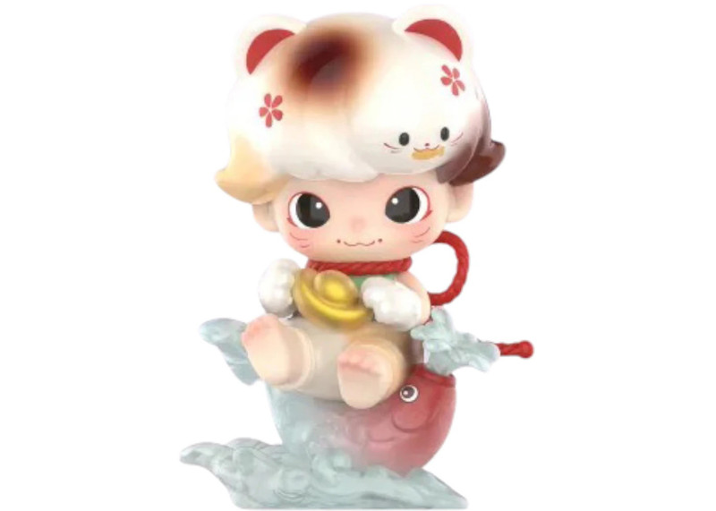 Pop Mart Dimoo Weaving Wonders Series Fortune Cat (Super Secret Edition) Figure 1