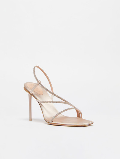 Max Mara STARK Sandals with micro crystals outlook