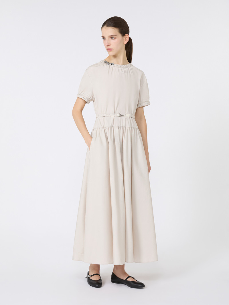 'S Max Mara TERRY Cotton poplin dress outlook