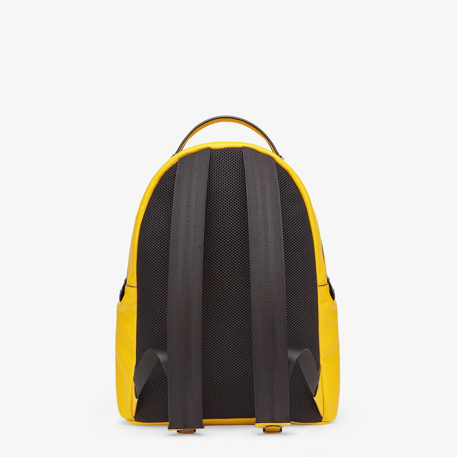 Black leather backpack - 4