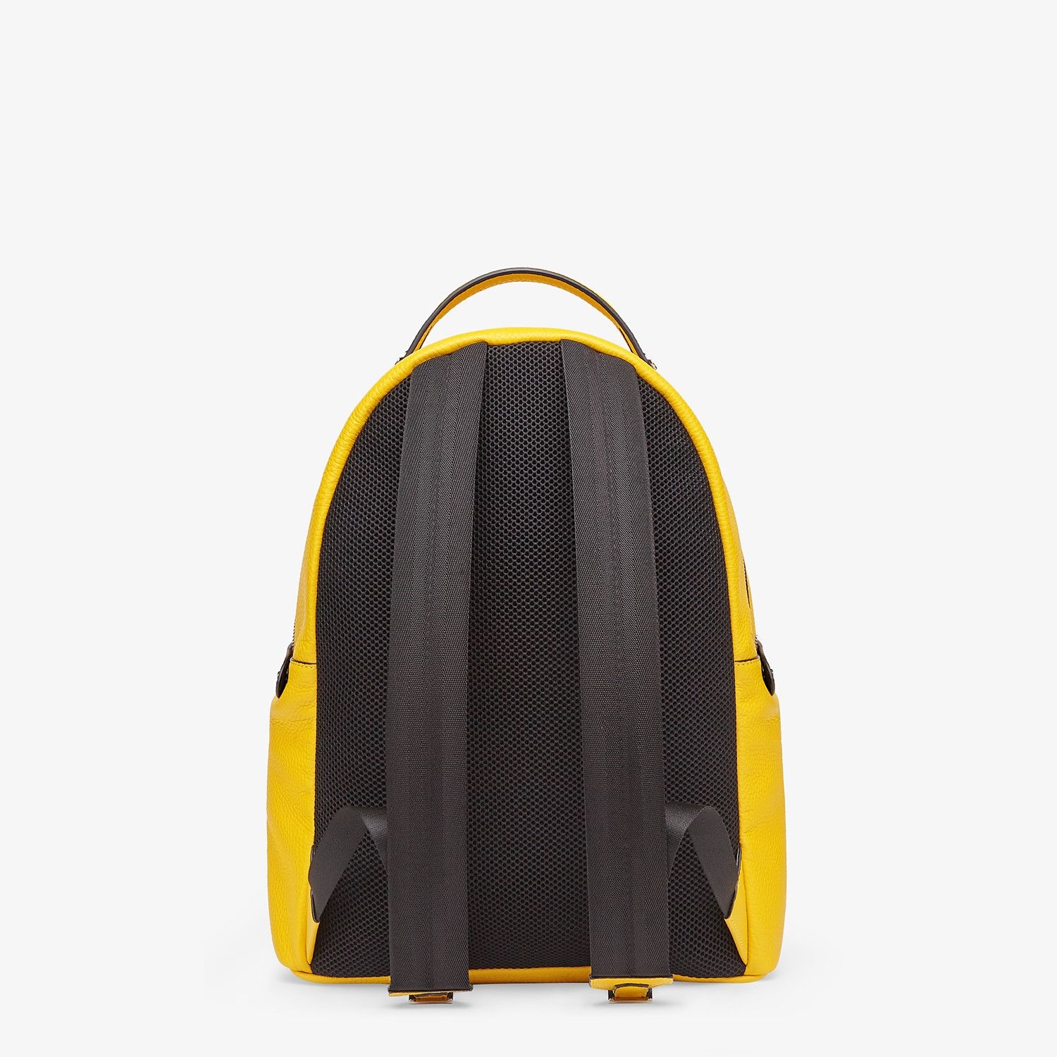 Black leather backpack - 4