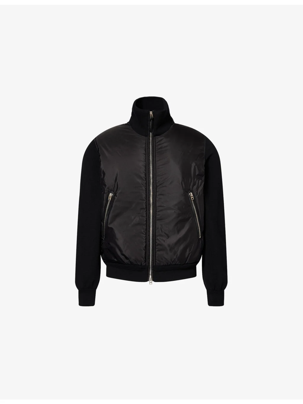 Hybrid-Knit Padded Shell Jacket - 1