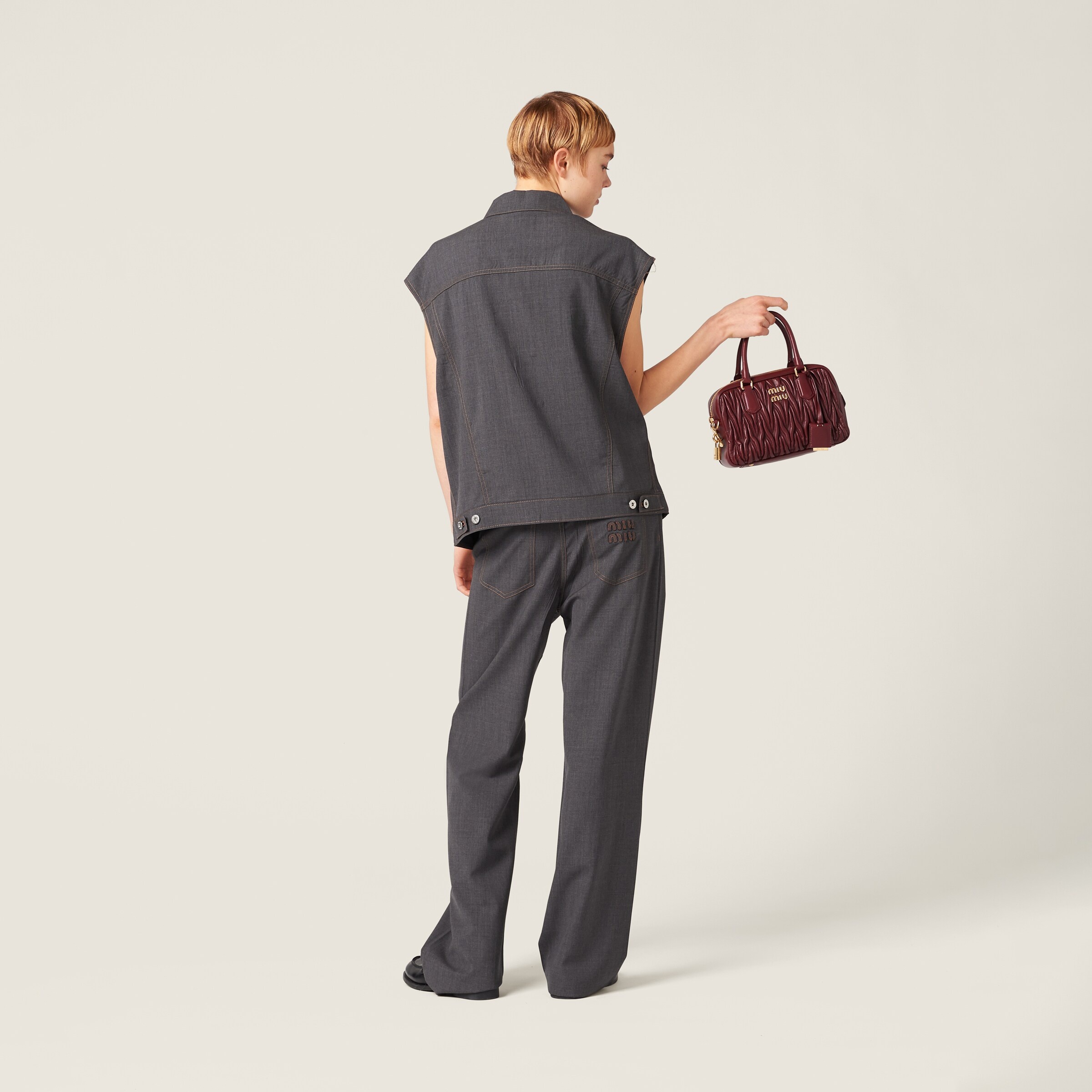 Wool blouson jacket - 3