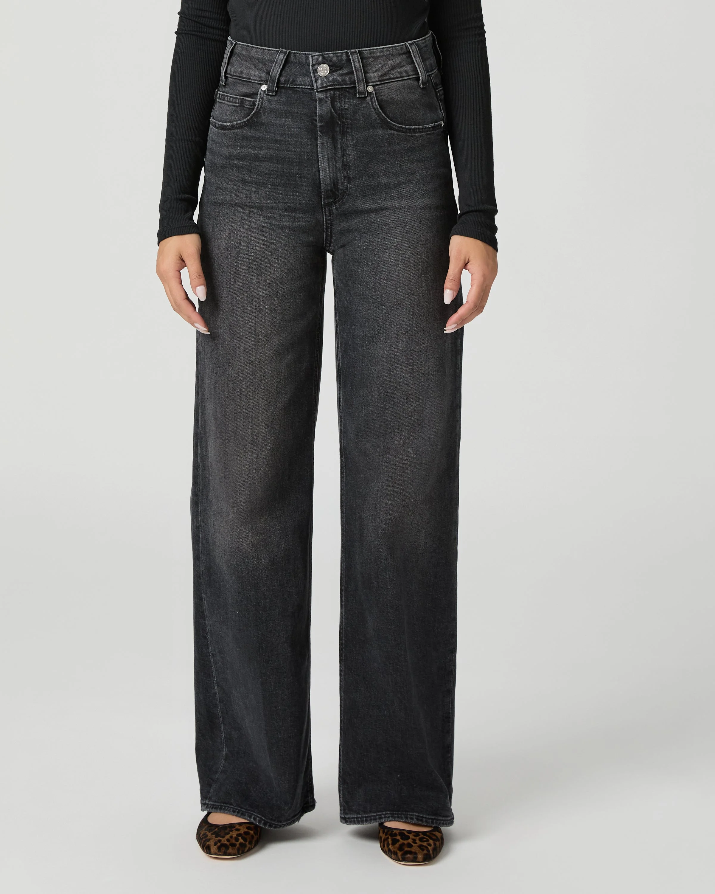Sasha Petite 30" Wide Leg Jean - 1