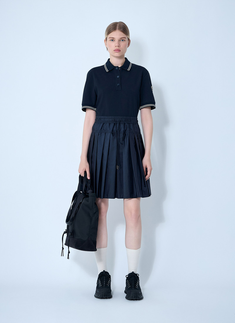 Moncler Piquet Polo Shirt Dress outlook