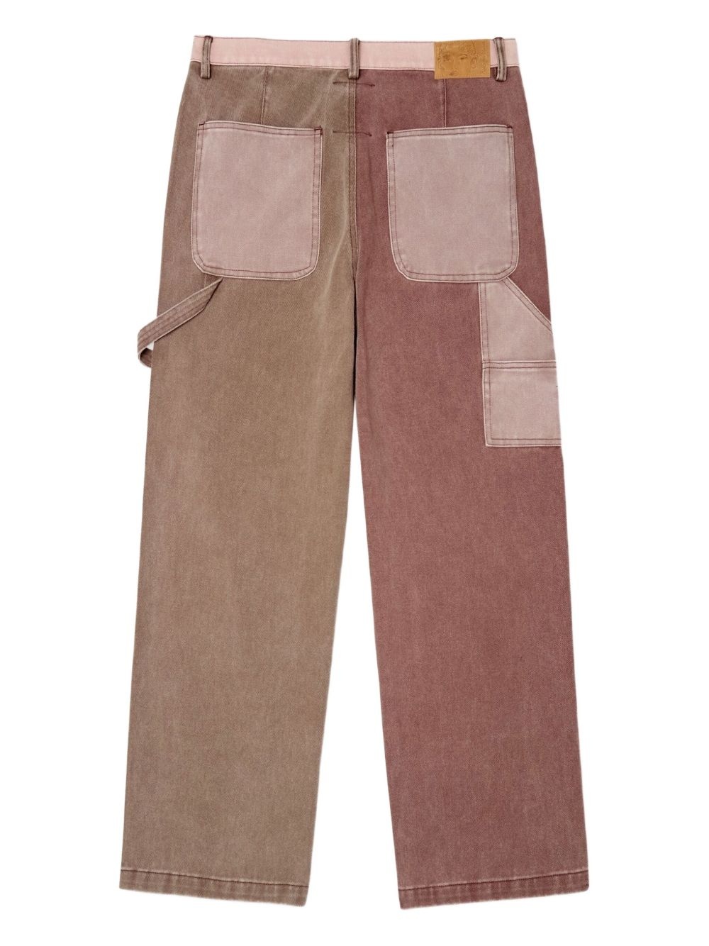 patchwork trousers - 2