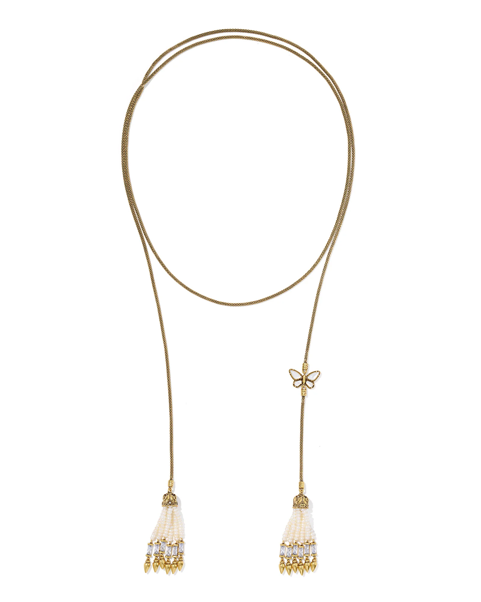 Dolly Parton x Kendra Scott Butterfly Vintage Gold Wrap Necklace - 1
