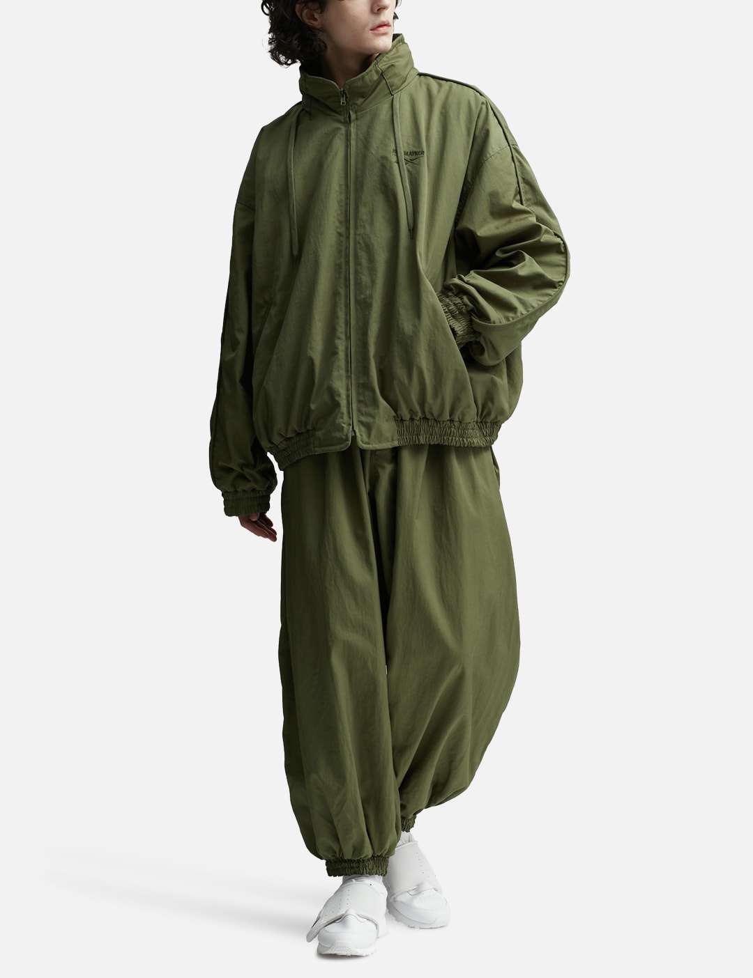 HED MAYNER × Reebok Track Jacket HED MAYNER×Reebok】 Hed Mayner Track Jacket (OLIVE GREEN
