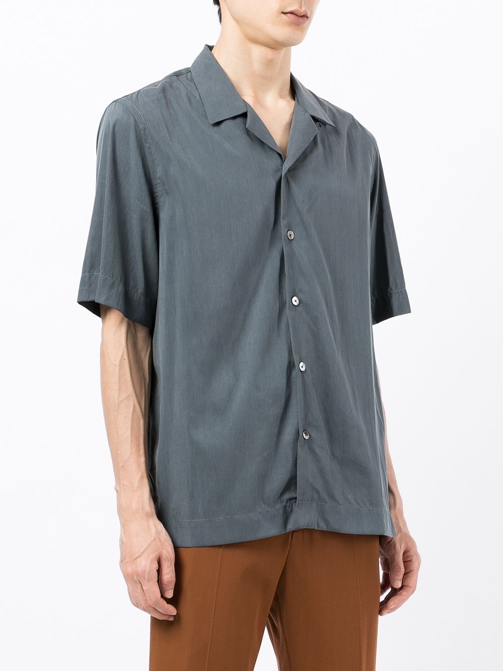 tailored fit short sleeved shirt - 3