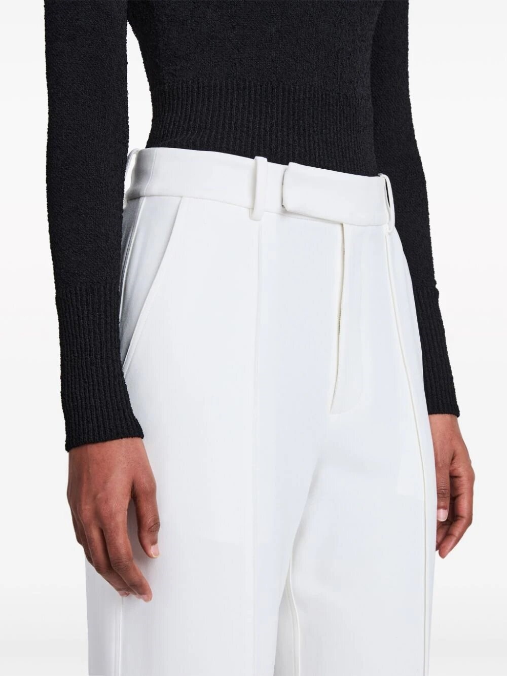Weyes Pant in Matte Viscose Crepe - 4