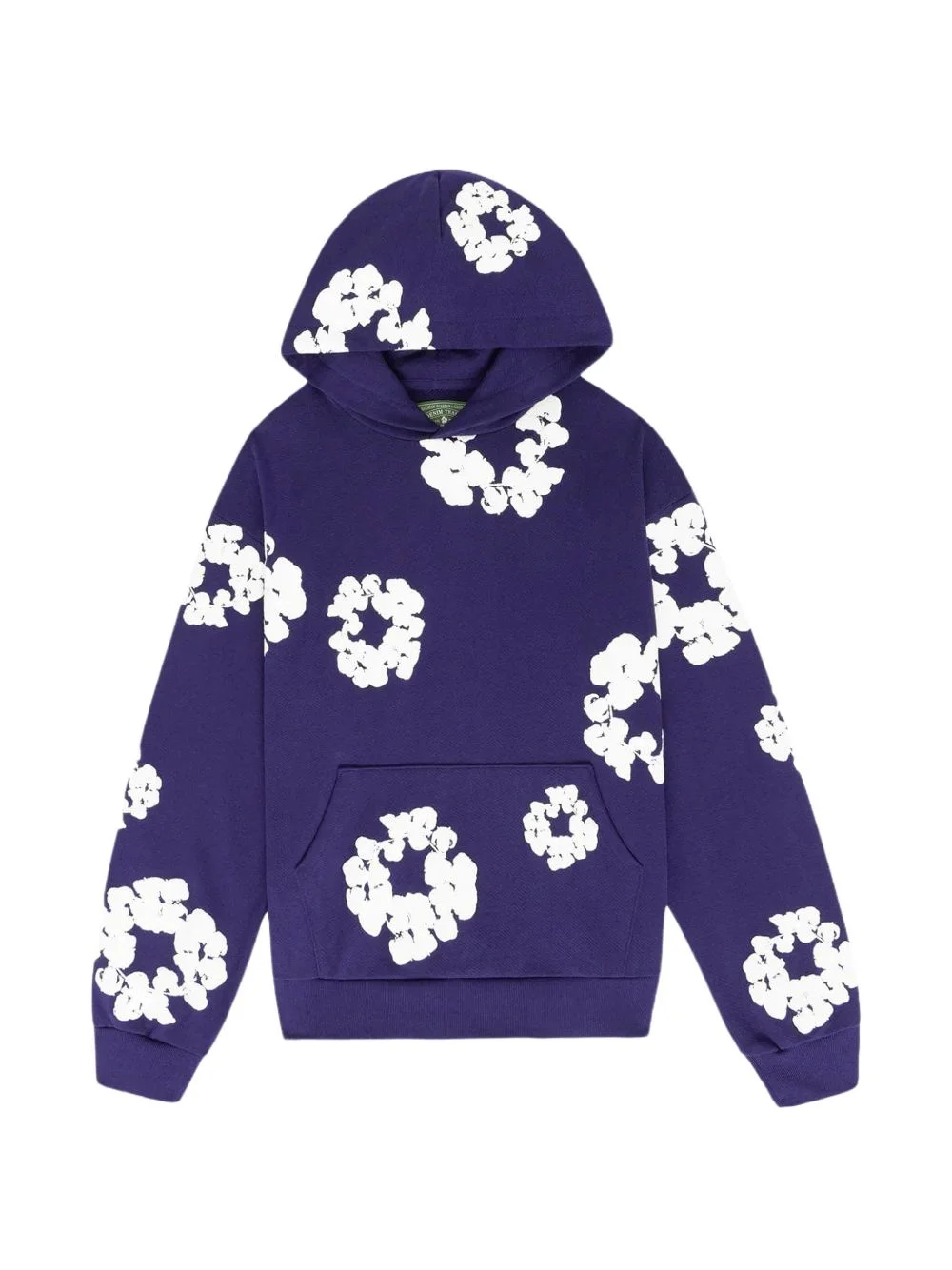 wreath hooded sweater - 1