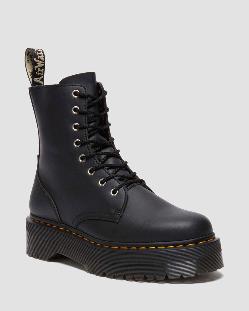 Dr. Martens Jadon Boot Genix Nappa Reclaimed Leather Platforms outlook