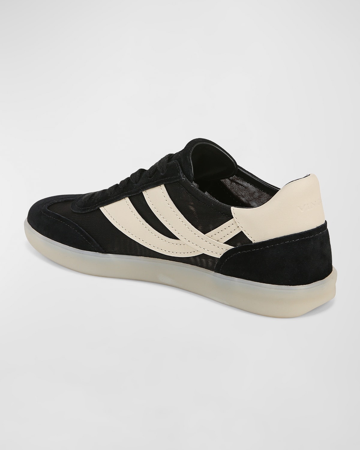 Oasis Mixed Leather Retro Sneakers - 3