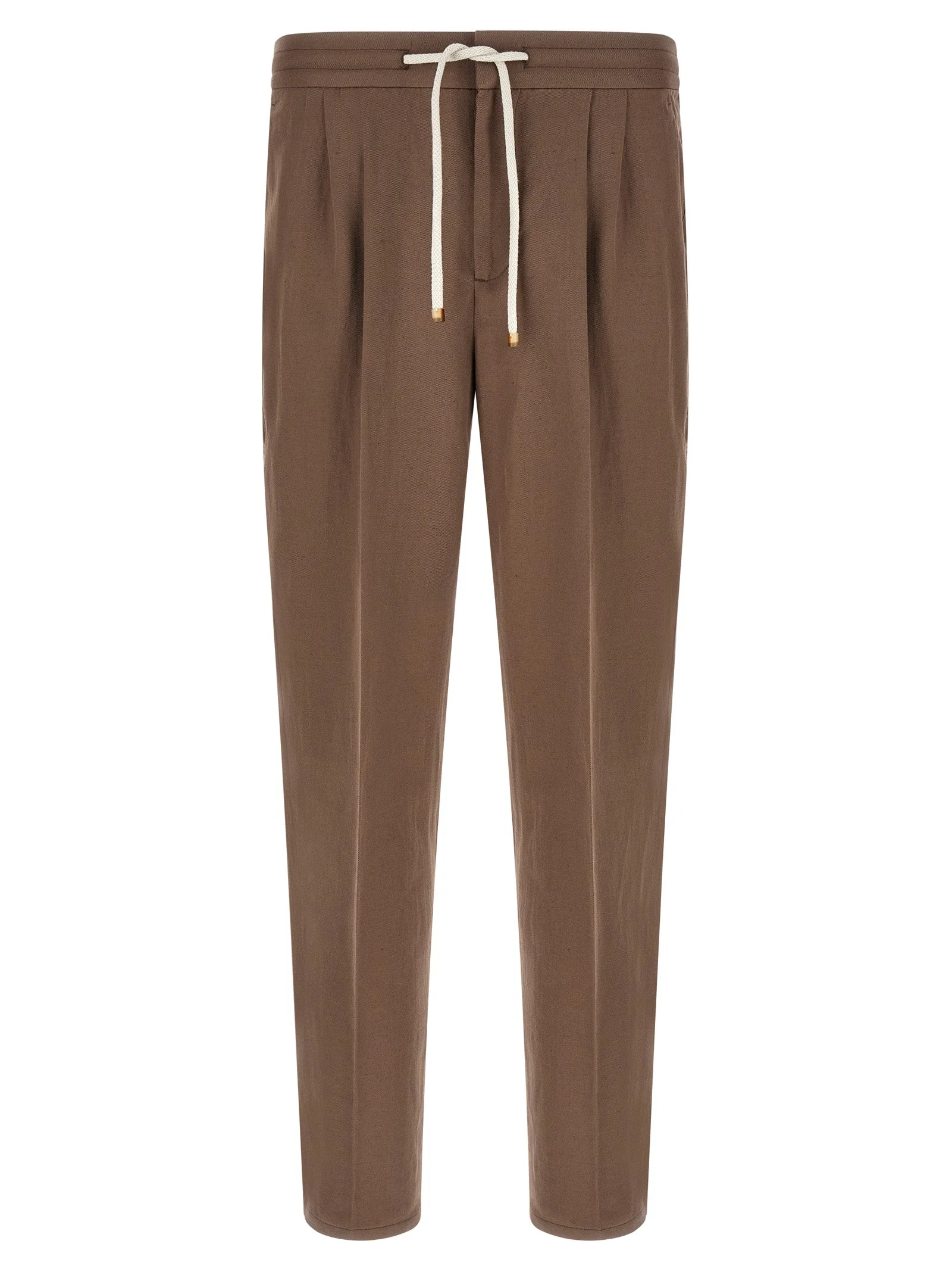 Brunello Cucinelli Men Linen Trousers - 1