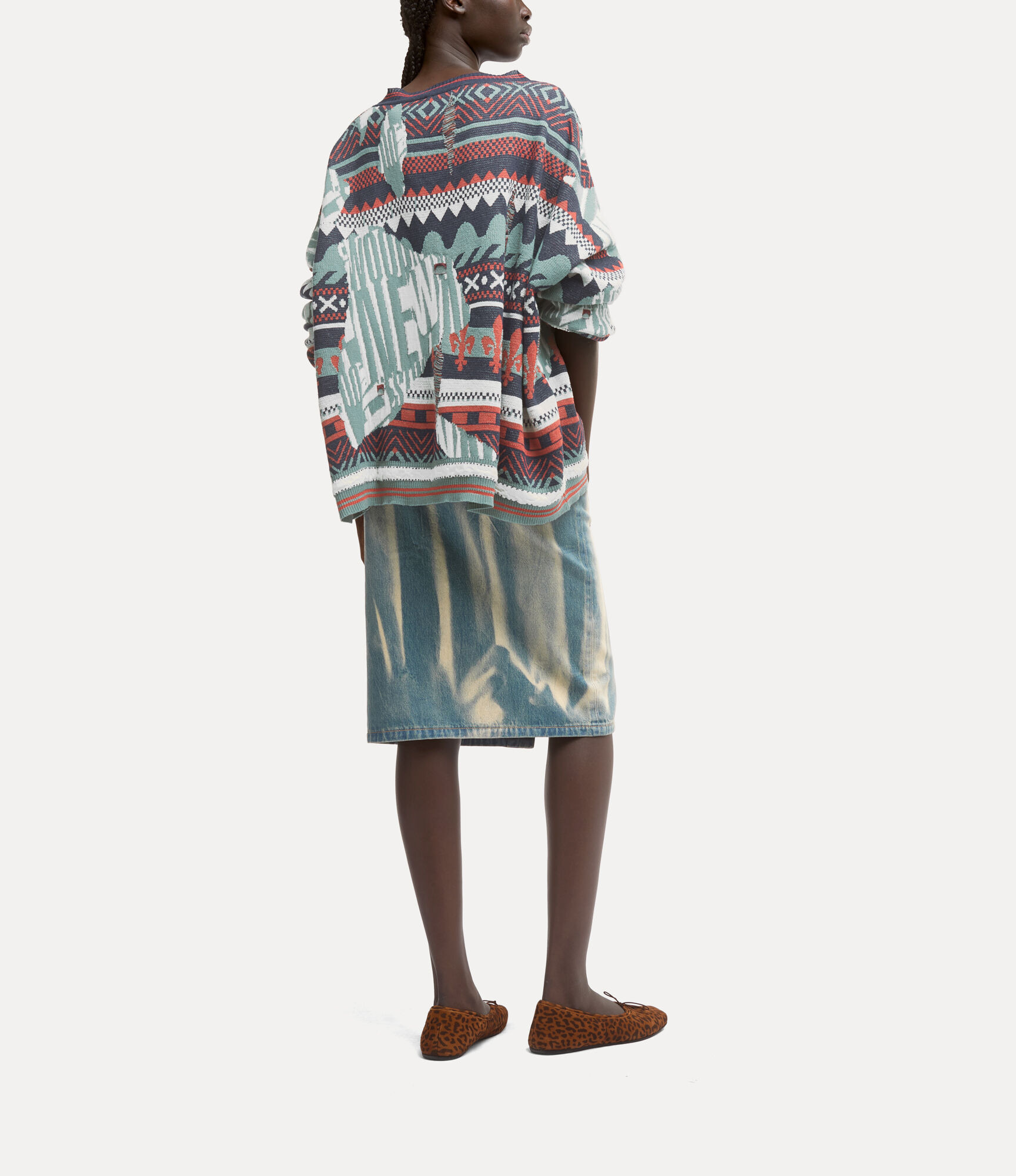 BROKEN FAIR ISLE JUMPER - 3