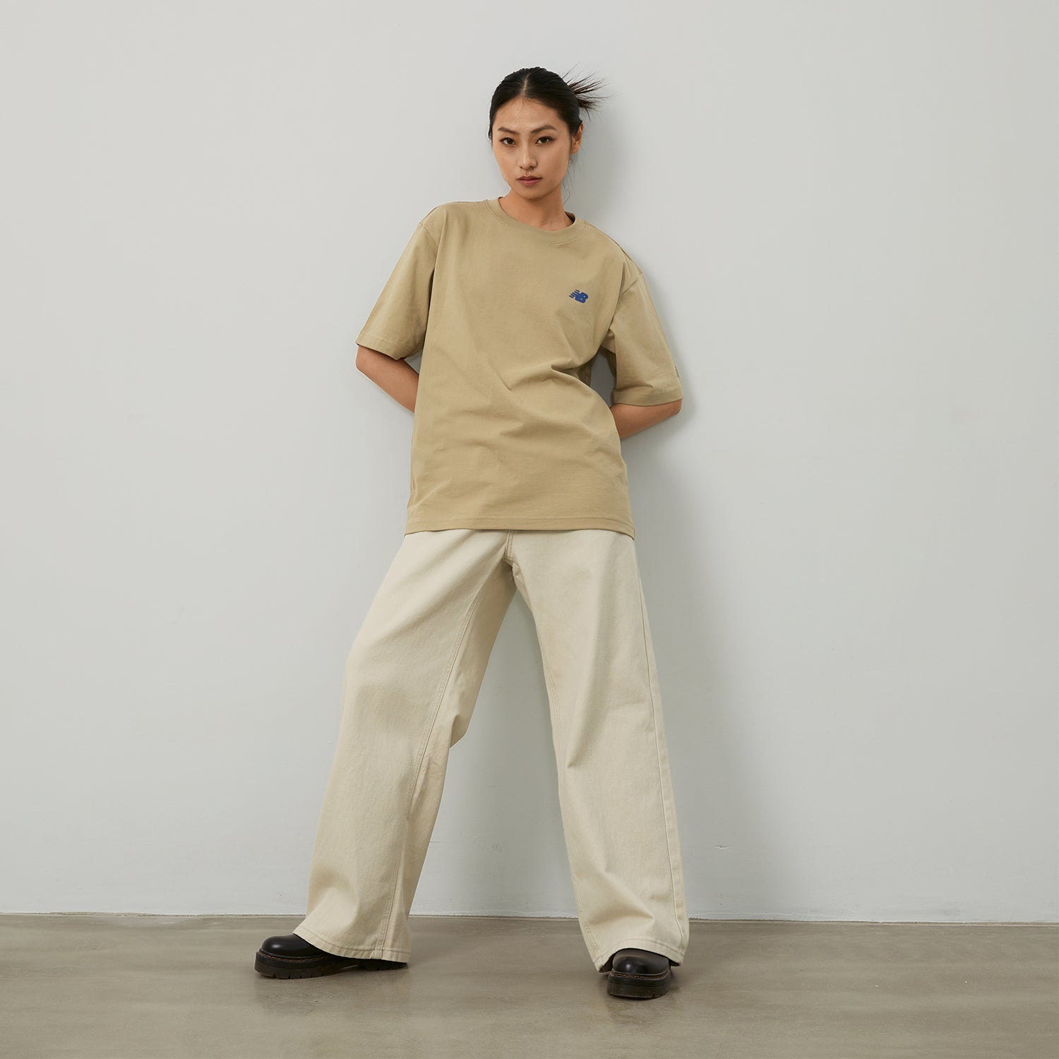 New Balance Running Graphic T-Shirt 'Tan' NEE26121-LB - 6