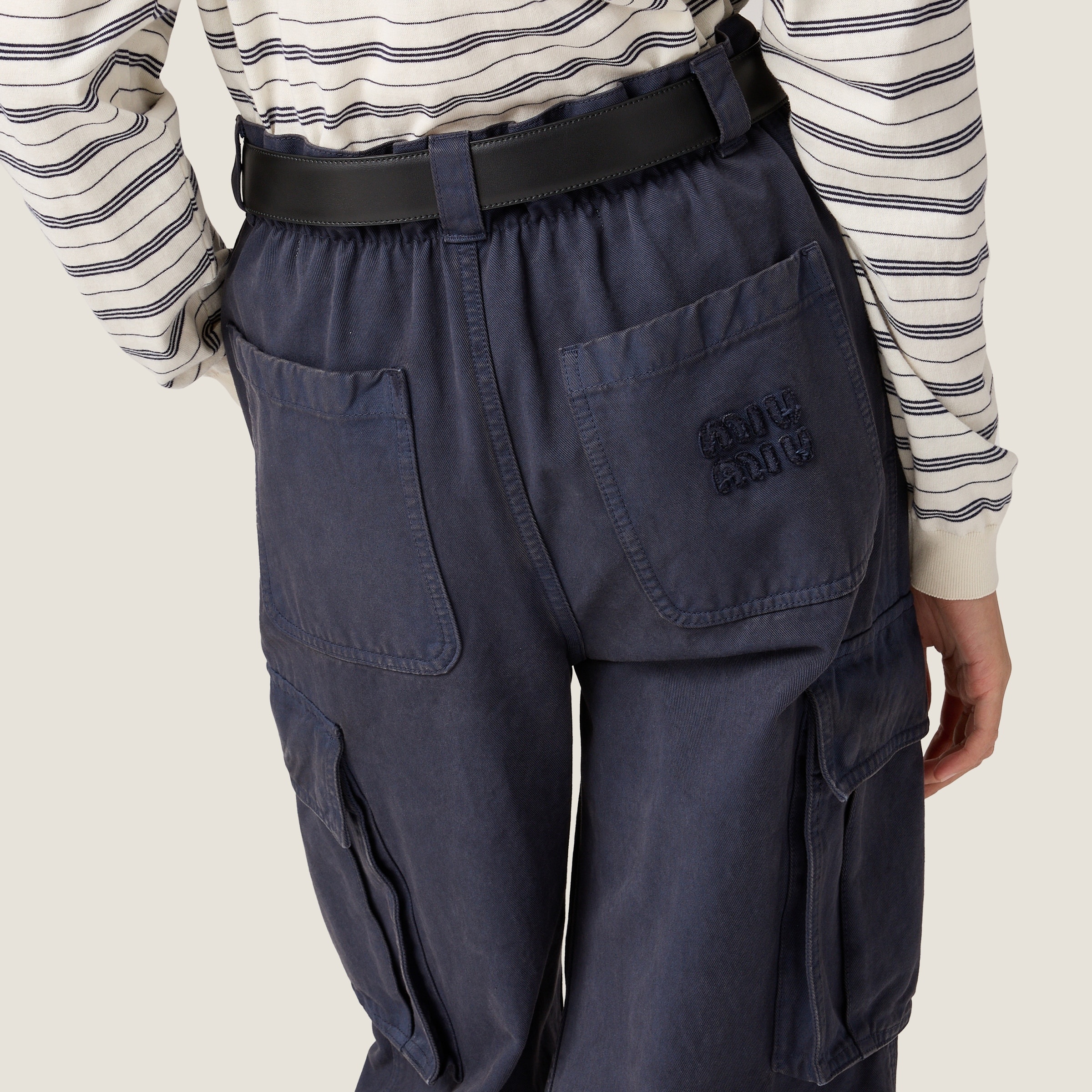 Gabardine pants - 5