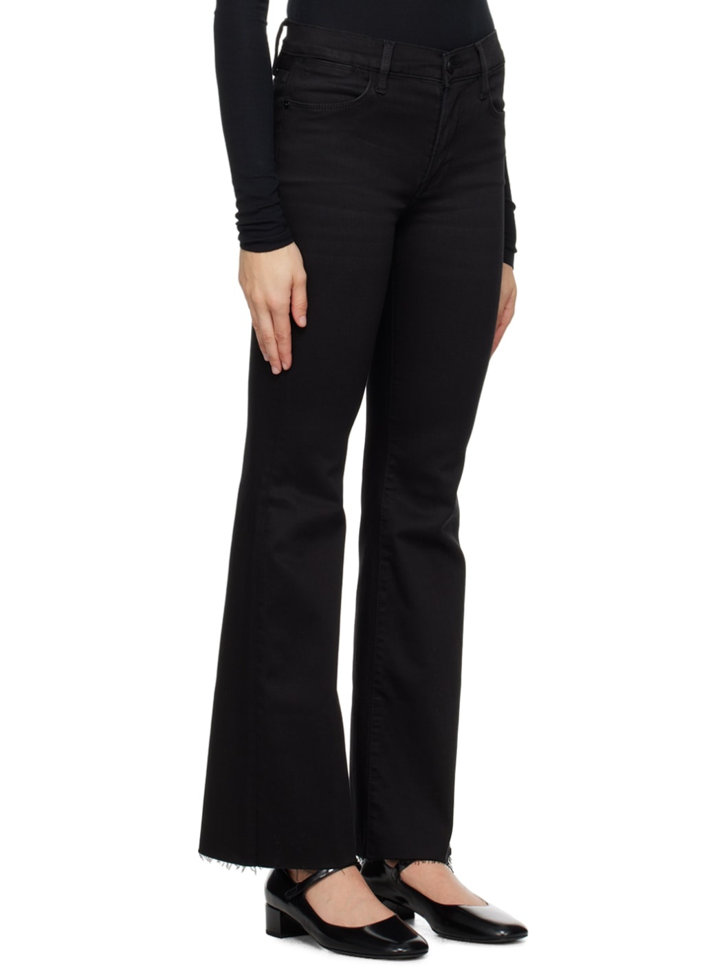 Black 'Le Easy Flare' Jeans - 2