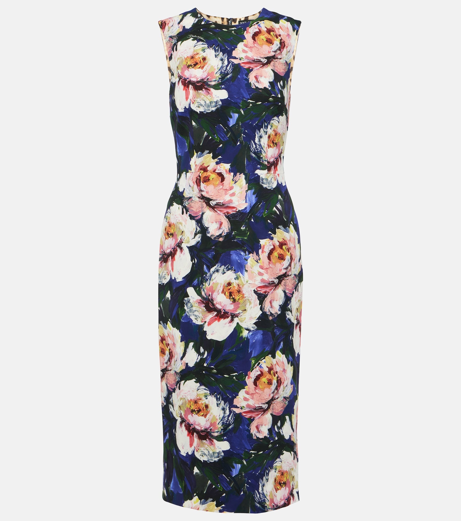 Floral cady midi dress - 1