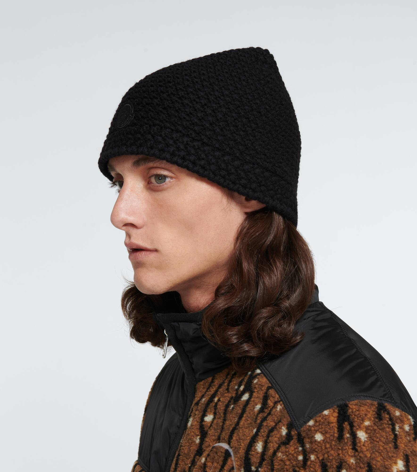 2 Moncler 1952 wool logo hat - 3