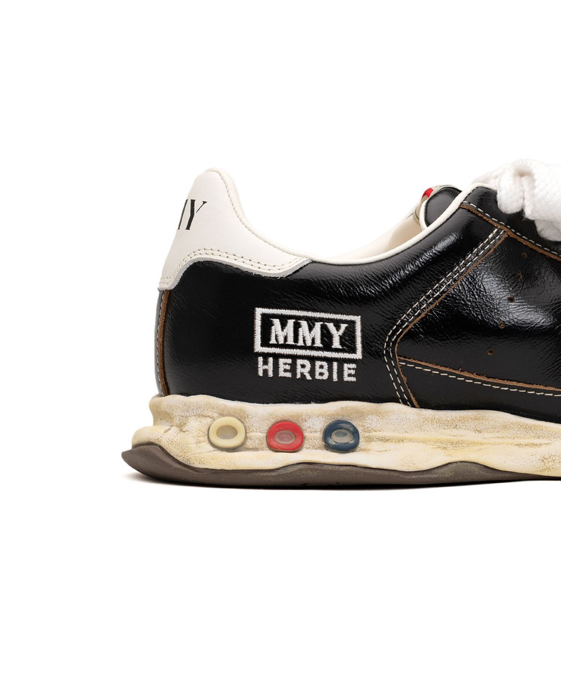"HERBIE" OG Sole Wrinkled Leather Low-top Sneaker 18