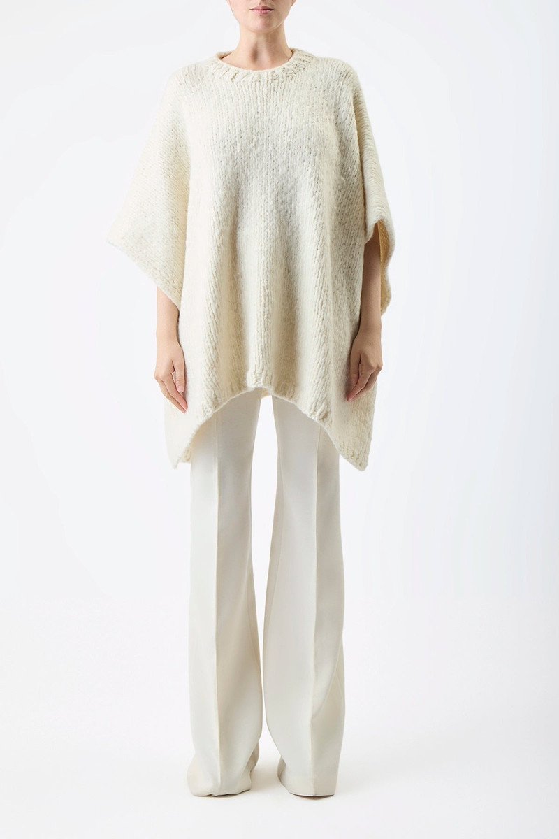 GABRIELA HEARST Lyla Poncho in Welfat Cashmere outlook