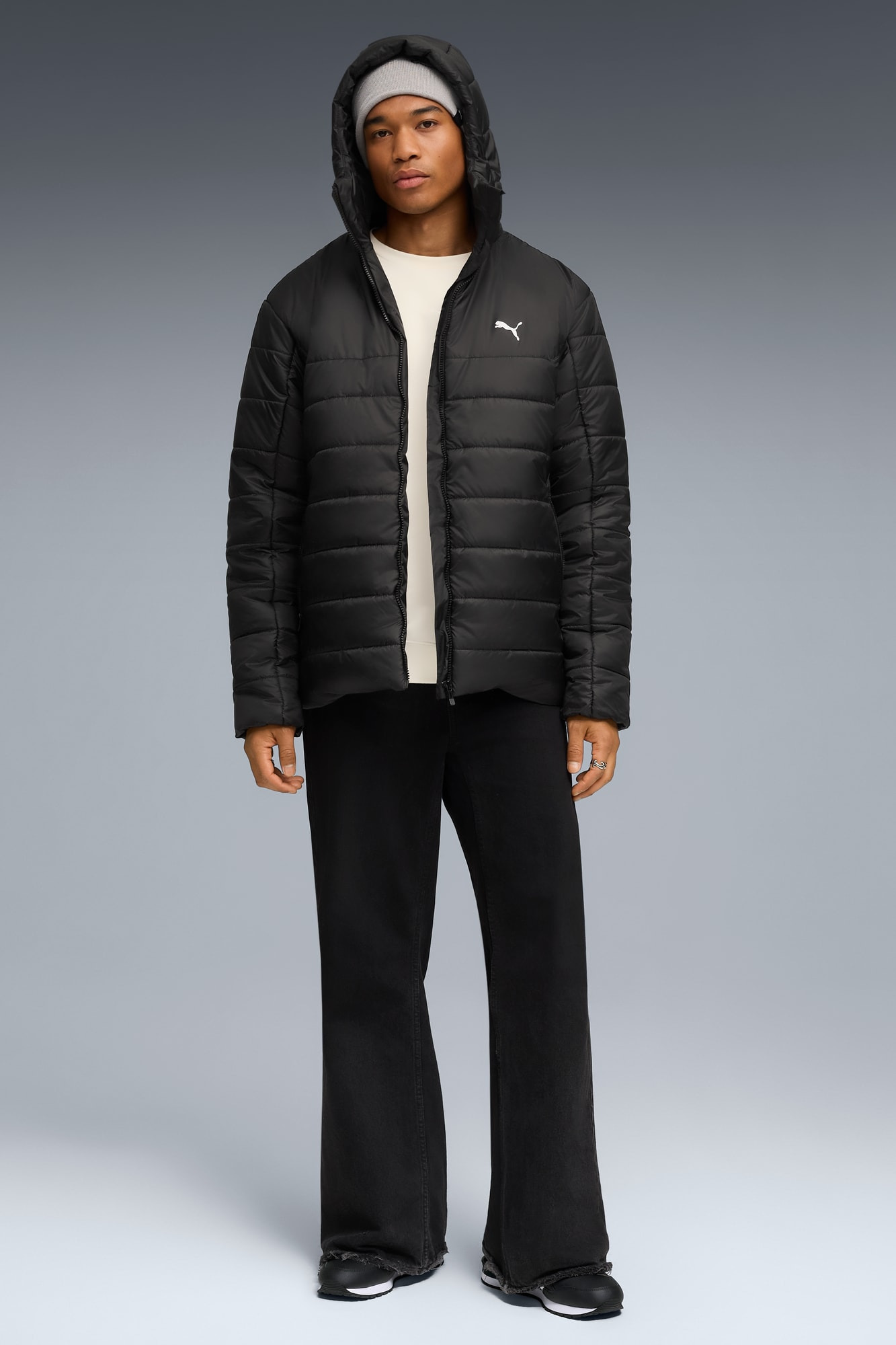 ESS Hooded Padded Jacket Men - 5