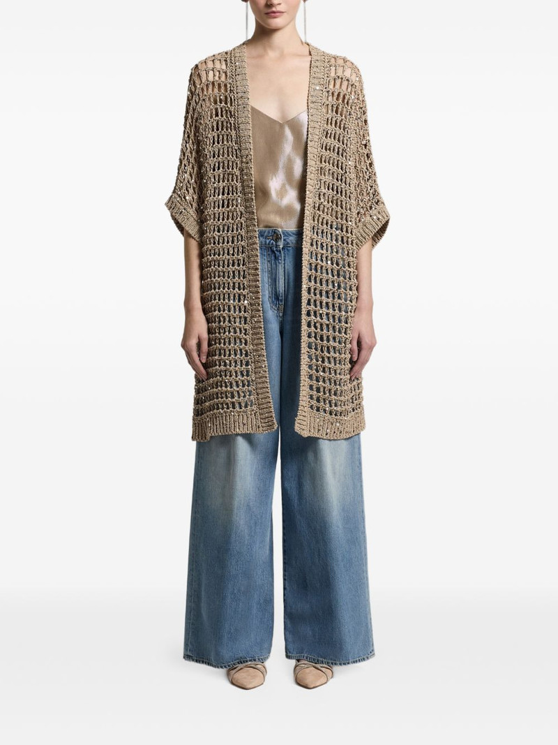 open-knit cardigan 1