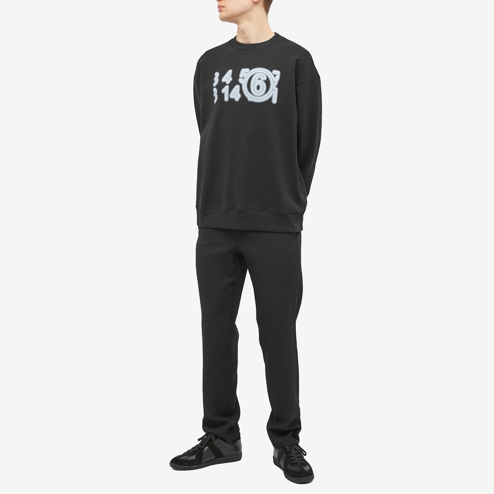 MM6 Maison Margiela Zoom Logo Crew Sweat - 4