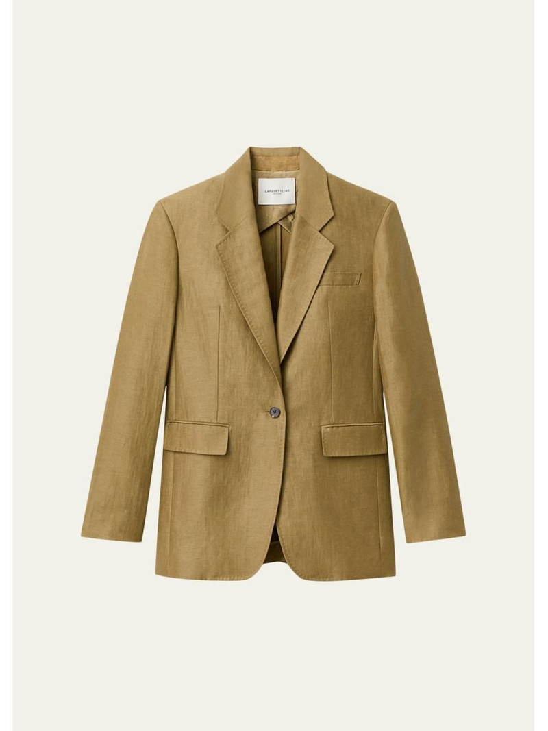 Single-Button Blazer 1