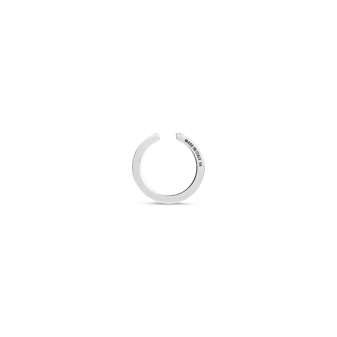 Garage Ring  in Antique Silver - 3