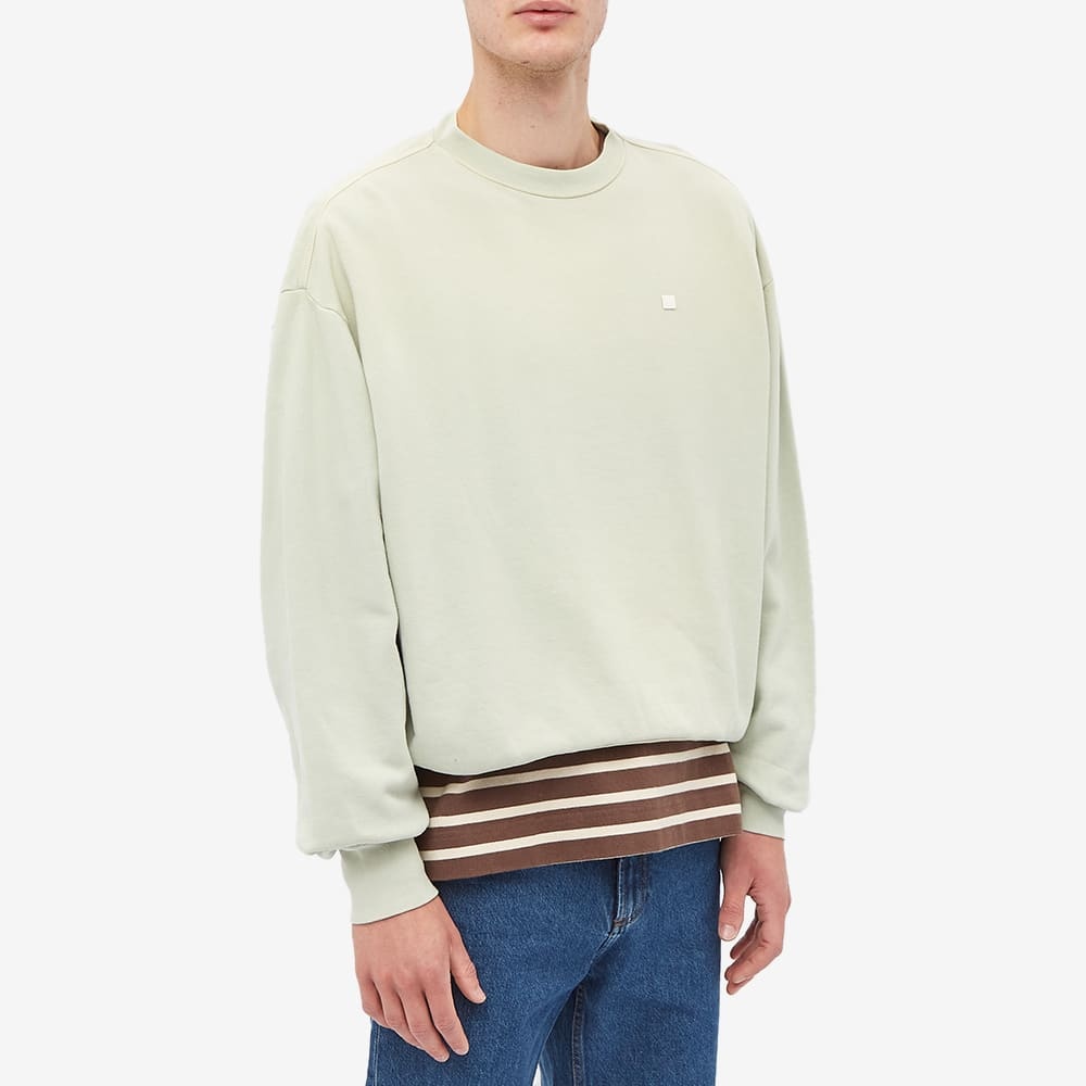 Acne Studios Fiah Oversize Fade Face Crew Sweat - 3