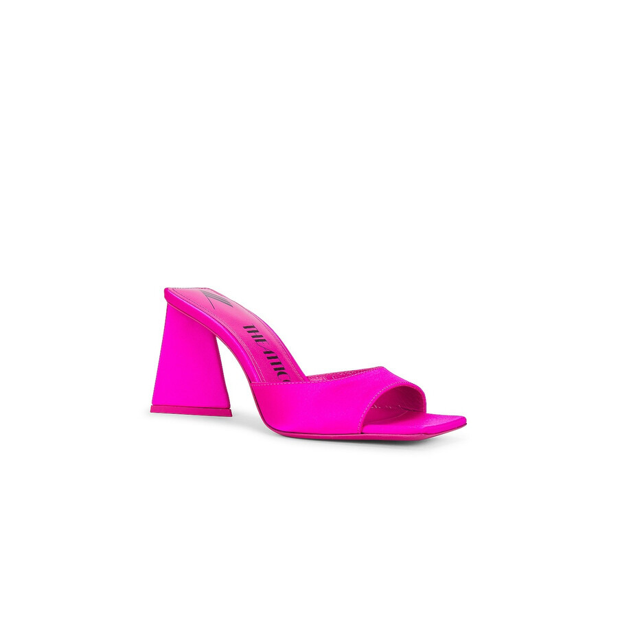 The Attico Mini Devon 85 Satin Sandals - 2