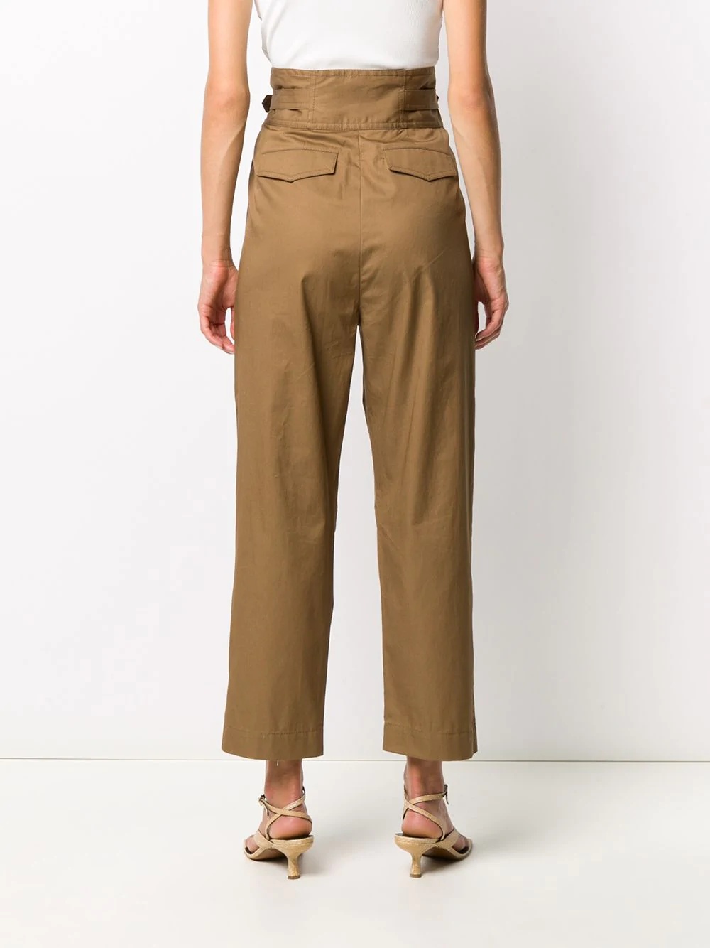 high-waisted trousers - 4