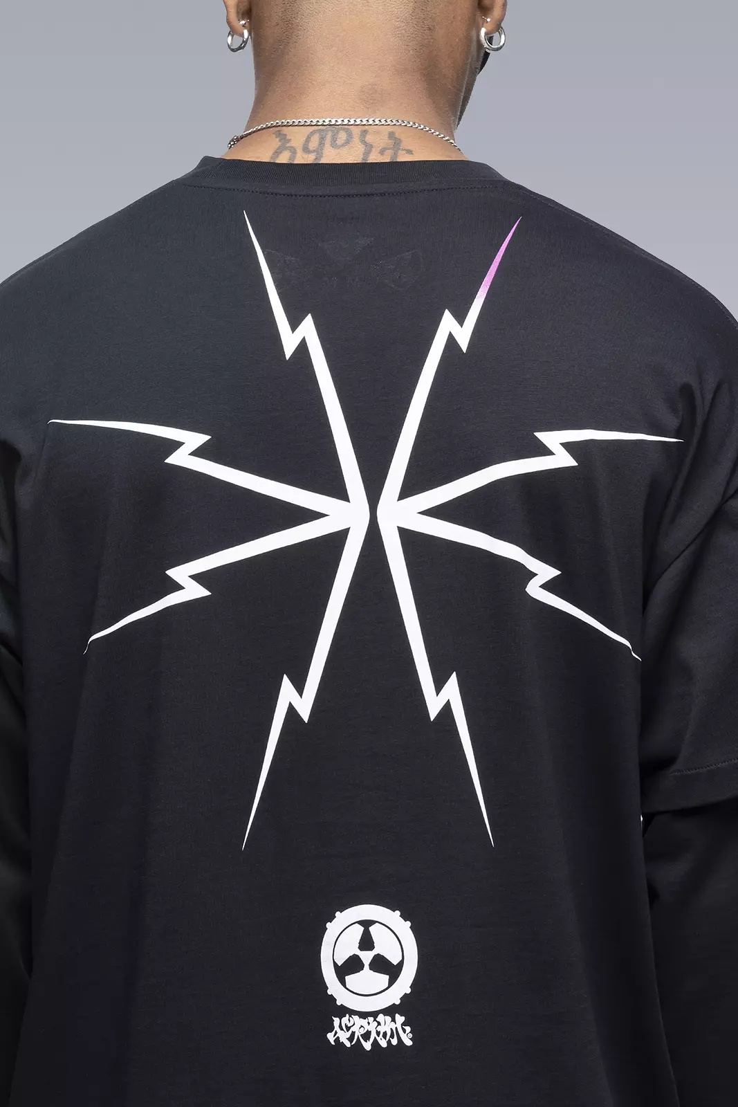 S29-PR-C Pima Cotton Long Sleeve T-shirt BLACK - 9