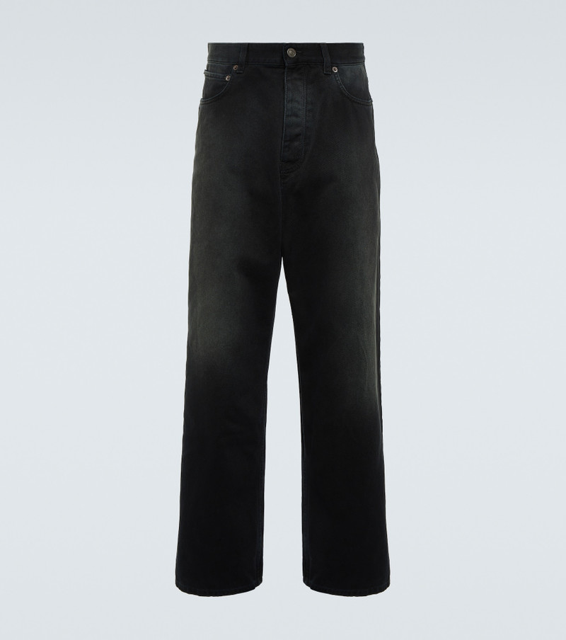Size Sticker wide-leg jeans 1