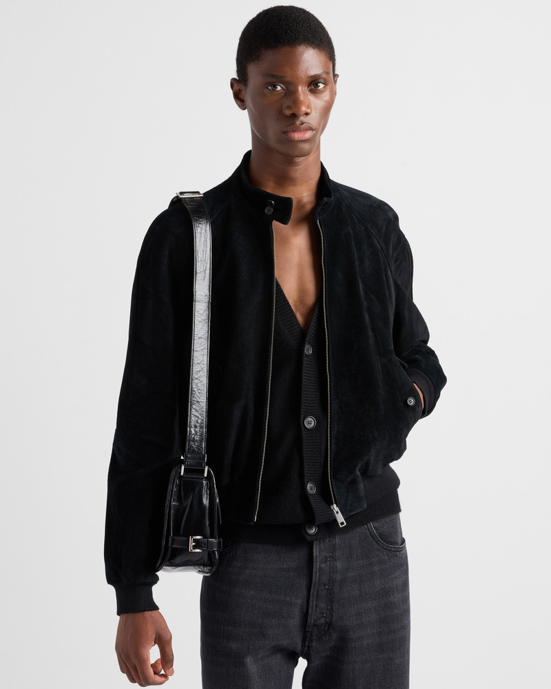 Suede Bomber Jacket 4
