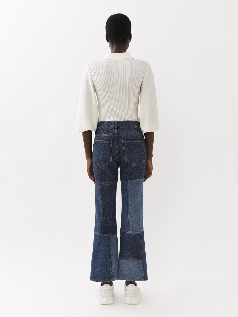 CROPPED FLARE JEANS 4