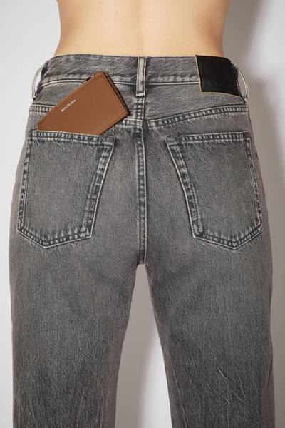 Acne Studios Leather zip wallet - Camel brown outlook
